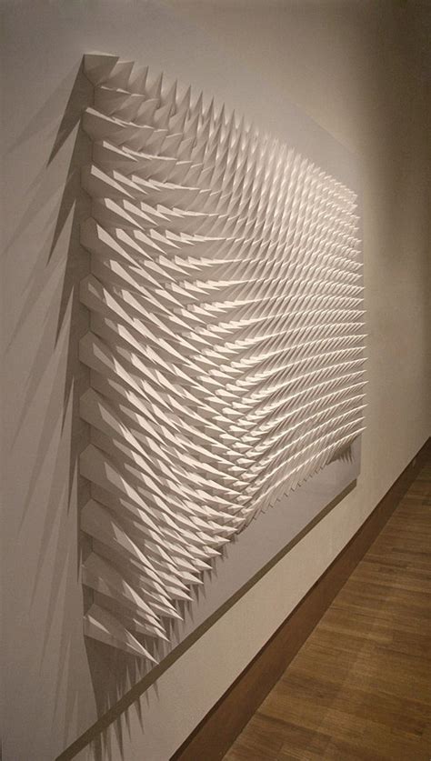 Gorgeous Geometric Paper Sculptures By Matthew Shlian Inspiration