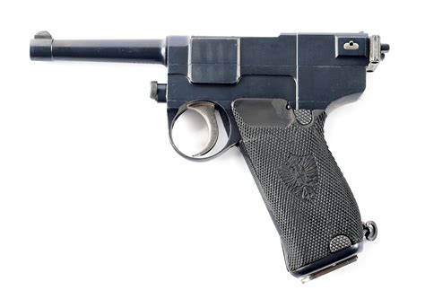 Lot Detail C Italian Glisenti Model 1910 Semi Automatic Pistol With