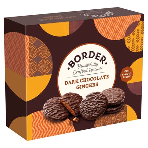 Border Biscuits Dark Chocolate Ginger T Pack Ocado