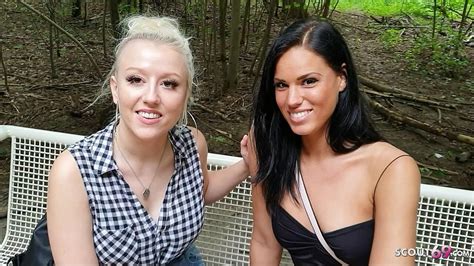 Zwei Beste Freundinnen Deutsch Im Park Zum Dreier Ao Sex Von Typen überredet Xhamster