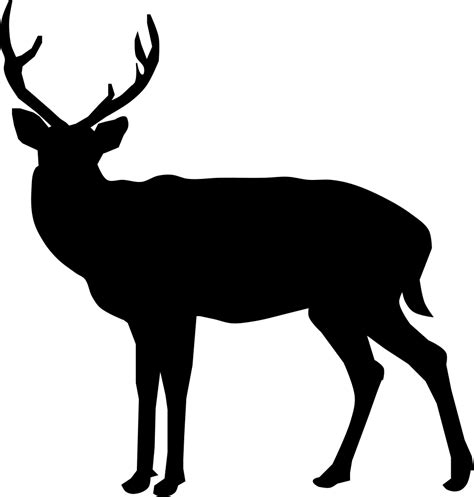 Silhouette Deer Svg 193 File For Diy T Shirt Mug Decoration And More