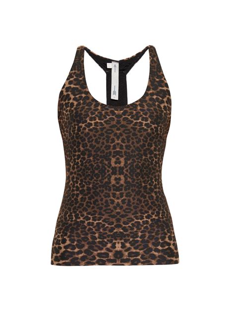 The Upside Lilly Performance Leopard Print Tank Top Lyst