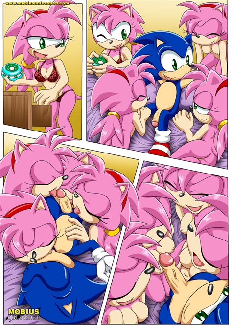 Rule 34 Amy Rose Ass Breasts Clone Clothing Comic Female