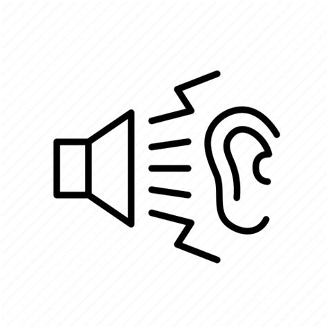 Audio Ear Noise Noisy Sound Too Loud Icon Download On Iconfinder