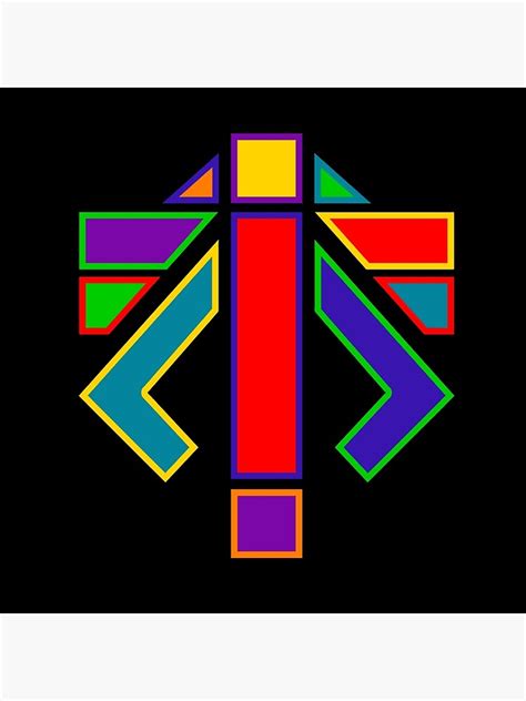 Xcom Advent Logo Rainbow Poster For Sale By Gsuschrist Redbubble