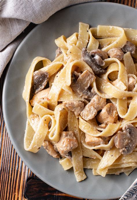 Chicken Mushroom Tagliatelle Alfredo Slimming World Recipe Lucy