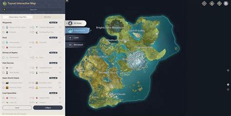 Genshin Impact Releases An Official Interactive Map To Locate In Game