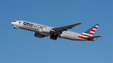The aircraft's quiet and cosy cabins are equipped with comfortable reclining seats, contemporary sky interior moon lighting that adjusts to help you relax, power outlets for mobile. American Airlines "Oneworld" Boeing 777-200ER [N791AN ...