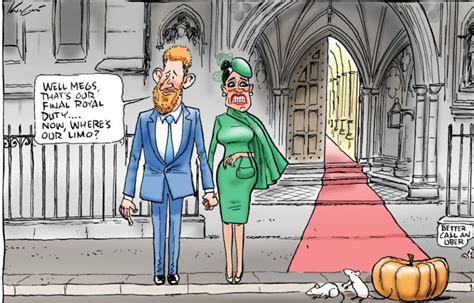 Mark Knight Prince Harry And Meghan Lose Their Royal Touch Kidsnews