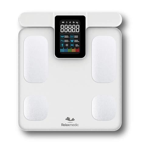 Balança Bioimpedância Corporal Digital BodyScan Corpo Inteiro Relaxmedic Amazon com br