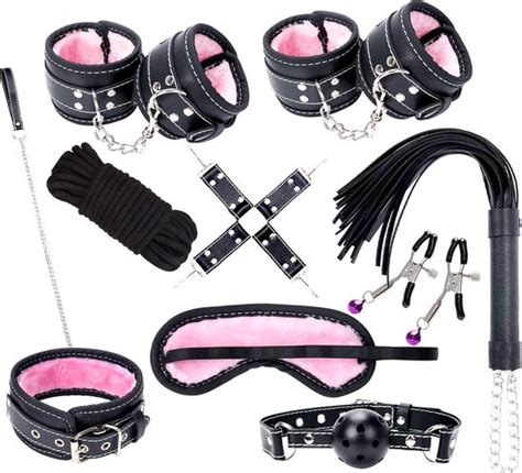 Myfantasy Xl Bdsm Bondage Set 11 Pièces De Luxe Sex Toys Set Avec Sac De Rangement