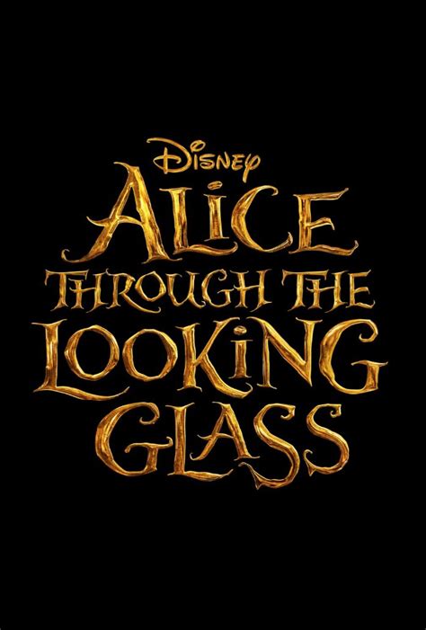 In lewis carroll's through the looking glass book, it can mean clocks that work backwards or . Alice Through the Looking Glass Trailers, Poster and P!nk