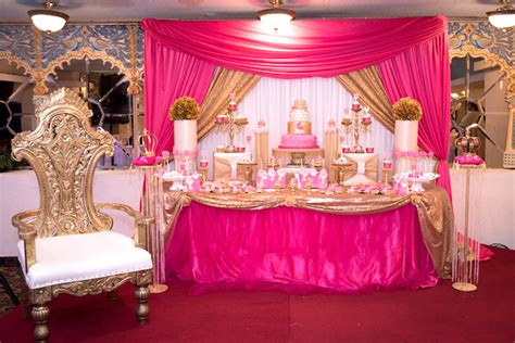 Princess theme baby shower decoration ideas. Kara's Party Ideas Royal Princess Baby Shower | Kara's ...