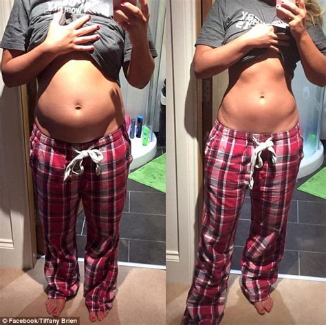 Tiffany Brien Shares Photos Of Her Stomach To Prove She Bloats Like