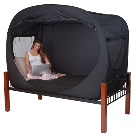 New Privacy Pop Black 78lx37wx47h Waterproof Bed Tent