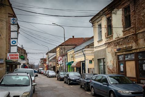 Streets Of Negotin Small Place In East Serbia Center Of Old Town