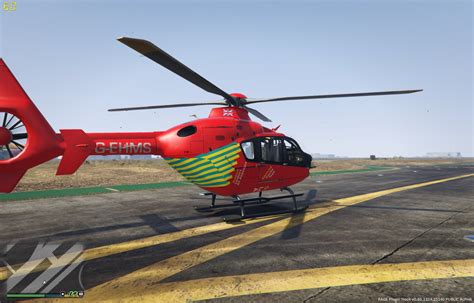 Hems Air Ambulance Helicopter Re Texture Gta5