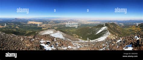 Panorama From The Summit Of Mount Humphreys The Highest Point In