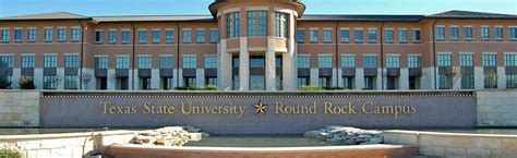 Texas State Round Rock Campus Map United States Map