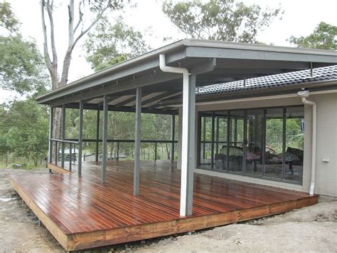 Timber Decks Brisbane Add A Dek Timber Deck House Extensions Roof