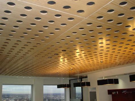 Acoustical Wood Veneer Ceiling Panels : Wood Veneer Panels: The Home