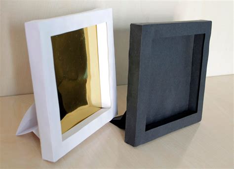 Shadow Box Frame Svg DIY 3D Paper Box Frame Svg 8x8 Paper - Etsy UK