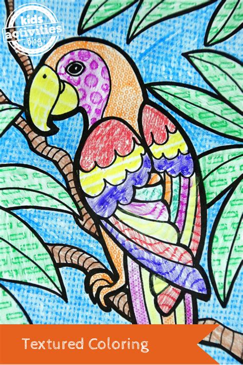 Online coloring pages for kids and parents. Textured Coloring | Coloring pages, Cool art projects ...