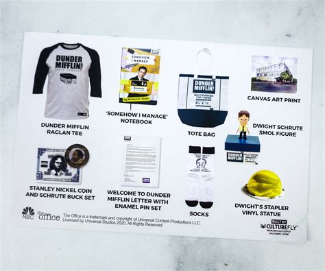 Combatte il loop o gli cede, segue il flusso o si versa perché palm springs è una commedia disinvolta e affatto preoccupata delle premesse. The Office Subscription Box Spring 2020 Subscription Box ...