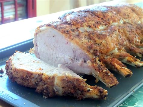 The most important part in this recipe is to not overcook the meat. Welcome Home Blog: Holiday Bone-In Pork Roast