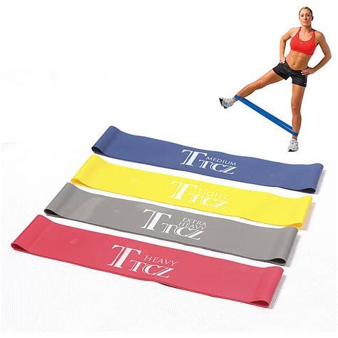 Fitness Resistance Band Set Levels Elastic Latex Strength Training Athletic Rubber Loops Yoga