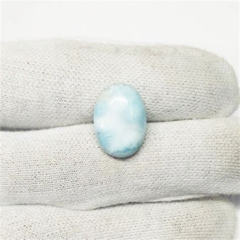 Amazing Natural Dominican Larimar Gemstone Aaa Quality Cabochon
