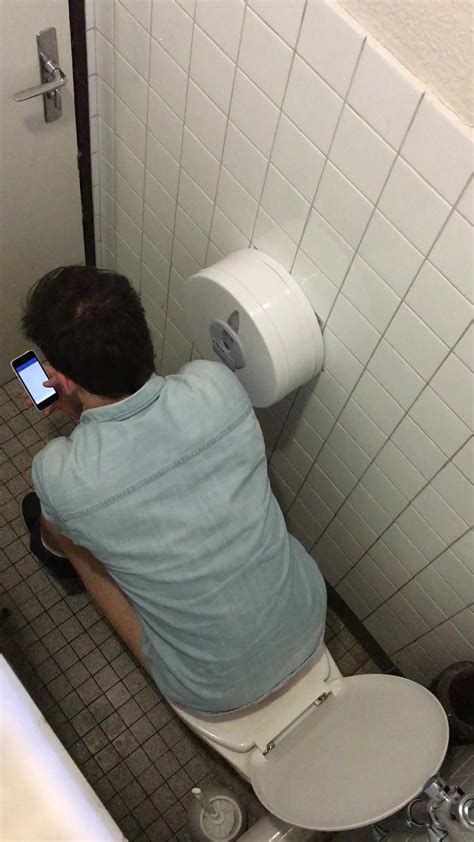 Toilet Spy Video 4 Male Voyeur Porn At Thisvid Tube