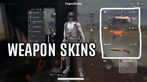 Pubg Weapon Skin Crates Unboxing And Showcase Youtube