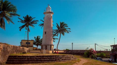 Sri Lanka Galle Galle Fort Lighthouse Wallpapers Hd