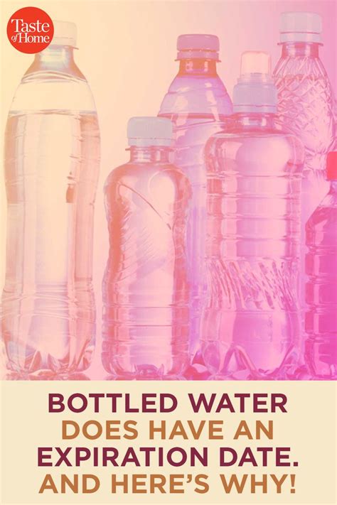 Bottled Water Does Have An Expiition Date And Heres Why Poster