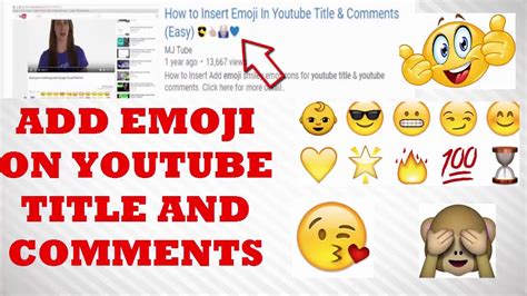 How To Use Emoji In Youtube Title And Comment 🍎🍇🐼👀 Youtube