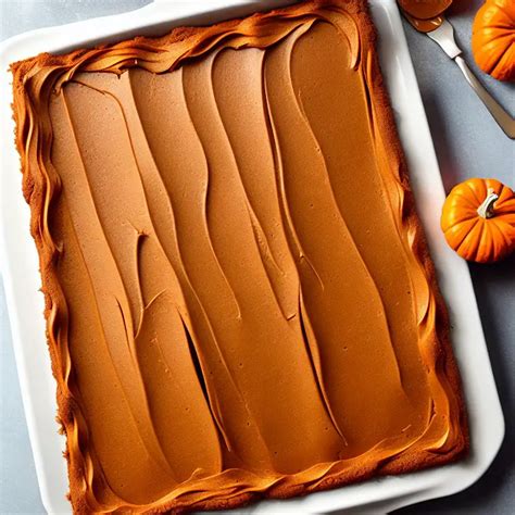 How To Make Easy Pumpkin Sheet Cake Recipe Amicable Home Kitchen