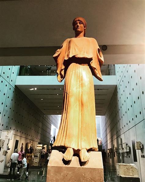 Statue In The Stunning Acropolis Museum Acropolismuseum Athens