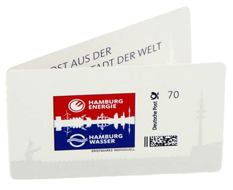 Informieren sie sich unter www.michel.de über alles rund ums sammeln von briefmarken! Briefmarke mit Klappkarte HAMBURG ENERGIE | HAMBURG WASSER | Hamburg für zu Hause | Natürlich ...