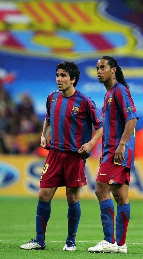 Ronaldinho And Deco En 2020 Fútbol De Barcelona Visca Barça Uefa