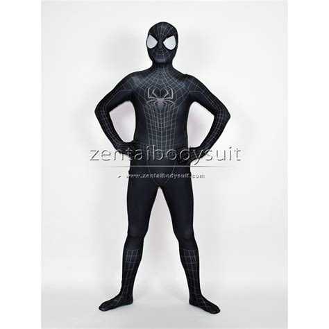 3d The Amazing Spiderman Black Costume Black Spider Man Morph Fullbody