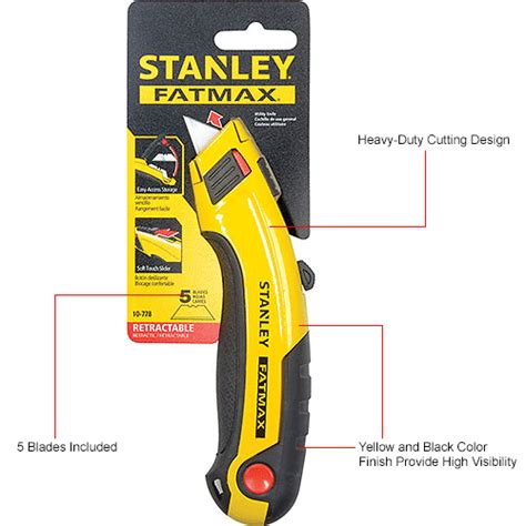 Stanley 10 778 Fatmax Ergonomic Instant Change Heavy Duty Retractable