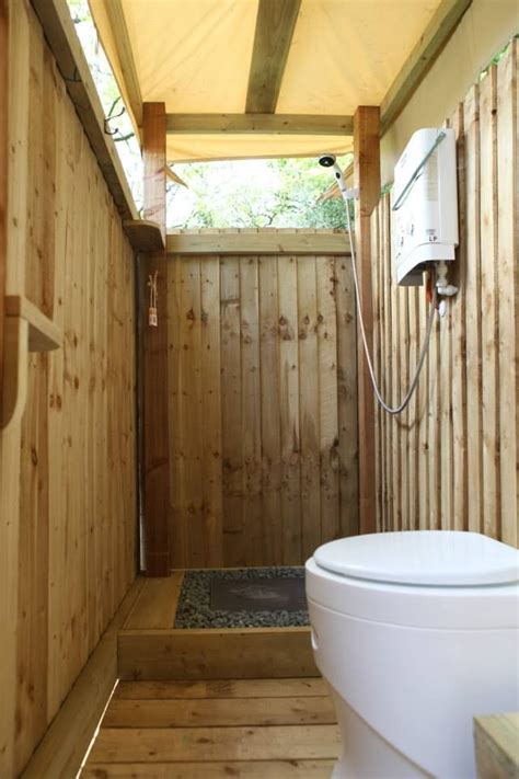 Glampotel Special Offer The Glamping Show Outdoor Bathroom Design