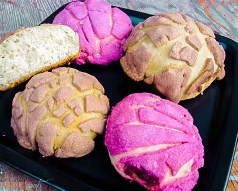 This Beautiful And Brightly Colored Mexican Conchas Recipe Is One Of The Many Popular Pan Dulce