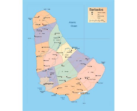 Maps Of Barbados Collection Of Maps Of Barbados North America Mapsland Maps Of The World