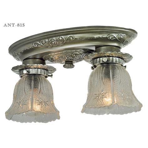 Shop for antique ceiling lighting at west elm. Edwardian Style Flush Mount Close Ceiling Fixture Antique ...