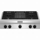 Stainless Steel Gas Cooktop With Grill