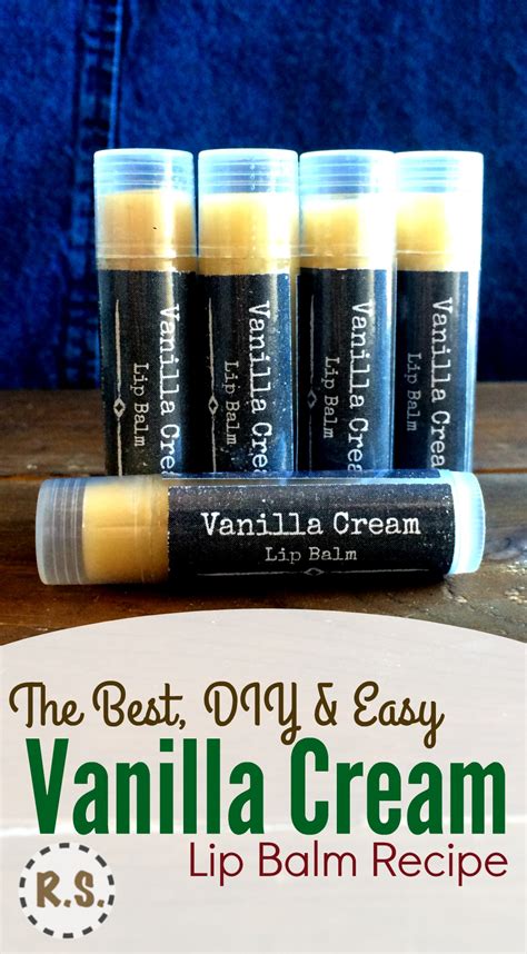 The Best Diy Vanilla Lip Balm Recipe In 3 Easy Steps