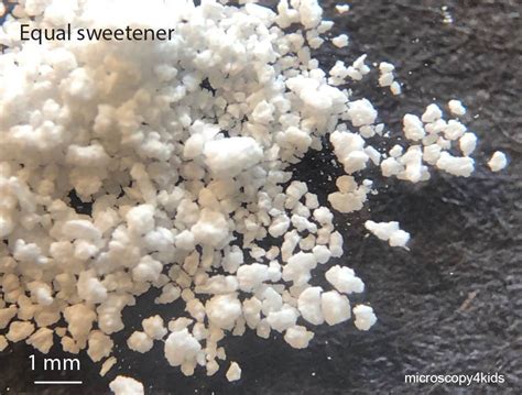 How To Observe Sugar Under A Microscope Sugar And Artificial Sweetener