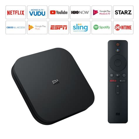 Iptv Deluxe Xiaomi Mi Box S 4k Hd Android 81 Quadcore